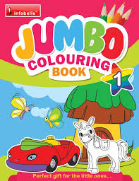 Jumbo Colouring Book L182