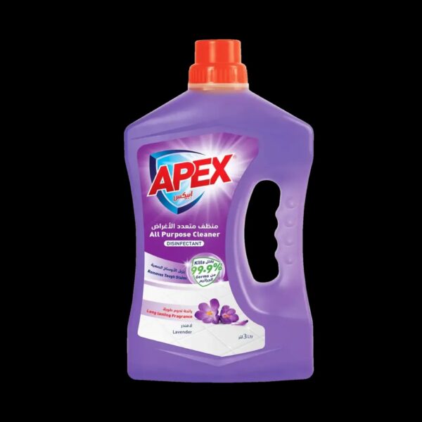 Apex All Purpose Cleaner Disinfectant Lavender 3l